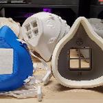 School of Engineering Employees Create 3D Printed Face Masks to Protect GVSU Essential Workers